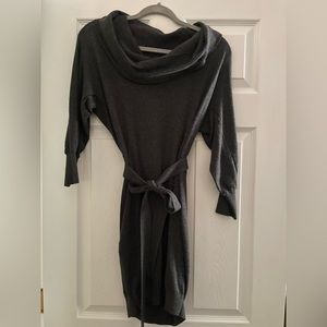 Charcoal Grey Express Sweater Dress